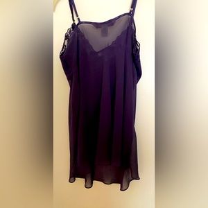 Purple lingerie plus size, 18/20, Lane Bryant